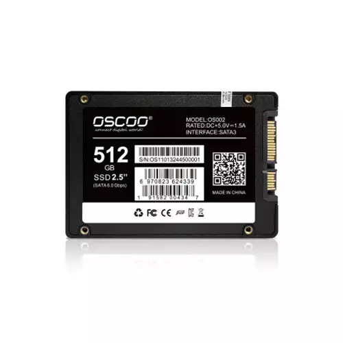 OSCOO OS002 512GB 2.5-inch SATA III SSD Black-gallery-2