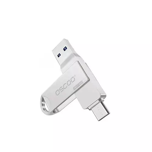 OSCOO CU002 128GB USB 3.1 Gen 1 and Type-C OTG Pen Drive