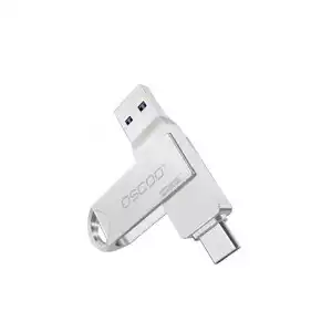 OSCOO CU002 128GB USB 3.1 Gen 1 and Type-C OTG Pen Drive