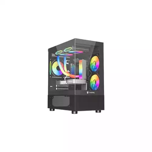 Tharmal TH-TP600-B M-ATX Mid Tower Gaming Case