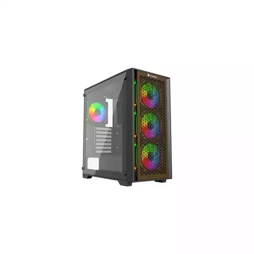 Tharmal TH-TP500-Wood M-ATX Mid Tower Gaming Case