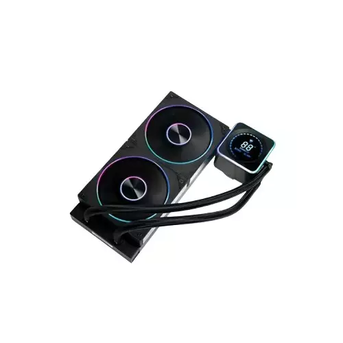 Jungle Leopard Astrobeat 240 Digital ARGB AlI in One Liquid Cooler (Black)-gallery-1