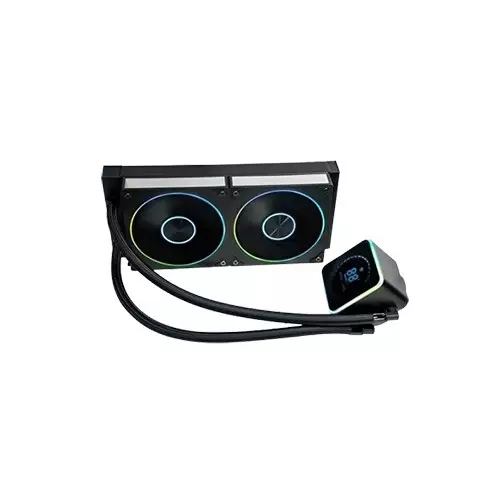 Jungle Leopard Astrobeat 240 Digital ARGB AlI in One Liquid Cooler (Black)-gallery-2