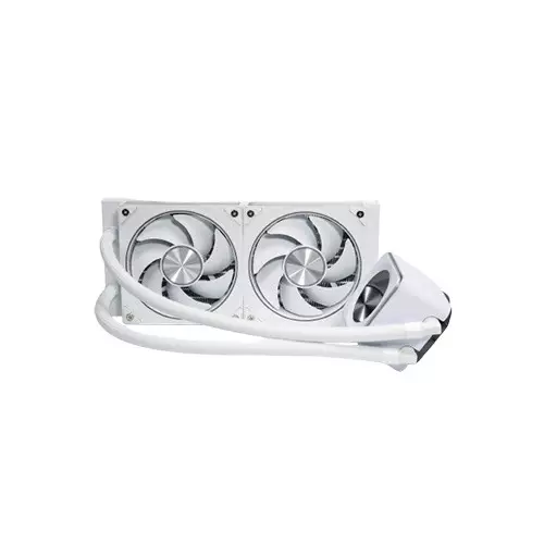 Jungle Leopard Astrobeat 240 Digital ARGB AlI in One Liquid Cooler (White)-1