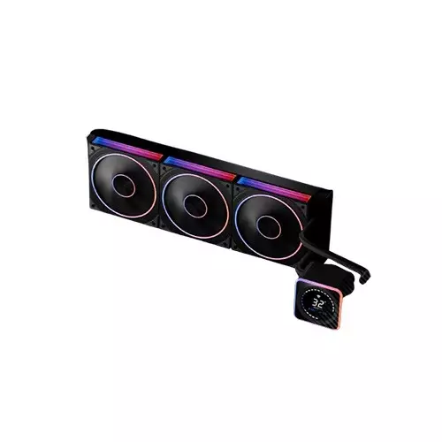 Jungle Leopard Astrobeat 360 Digital ARGB All In One Liquid CPU Cooler (Black)