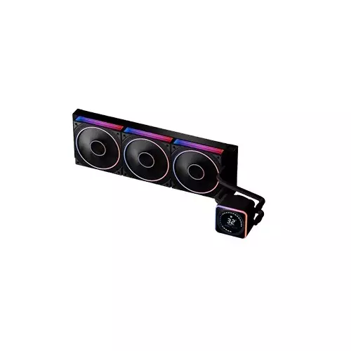 Jungle Leopard Astrobeat 360 Digital ARGB All In One Liquid CPU Cooler (Black)-2