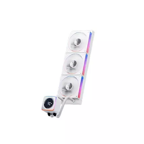 Jungle Leopard Astrobeat 360 Digital ARGB All In One Liquid CPU Cooler (White)-gallery-1