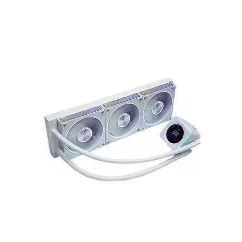 Jungle Leopard Astrobeat 360 Digital ARGB All In One Liquid CPU Cooler (White)-2