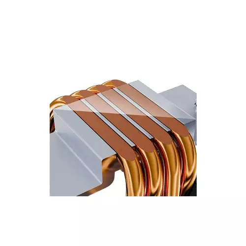 Jungle Leopard K400 RGB 120mm CPU Cooler (White)-2