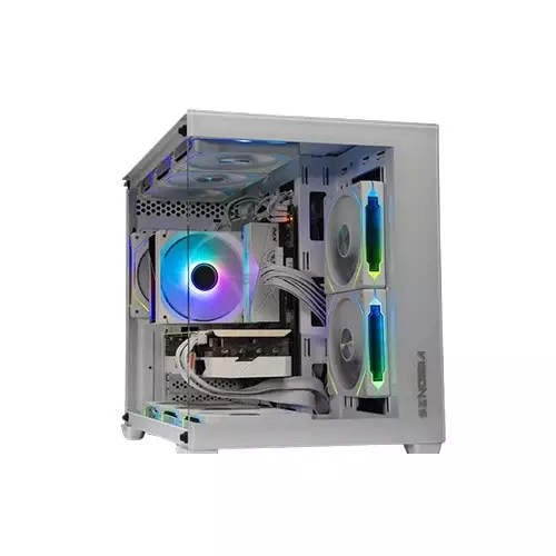 Jungle Leopard KF400 ARGB 1800 RPM 4 copper CPU cooler (White)-5