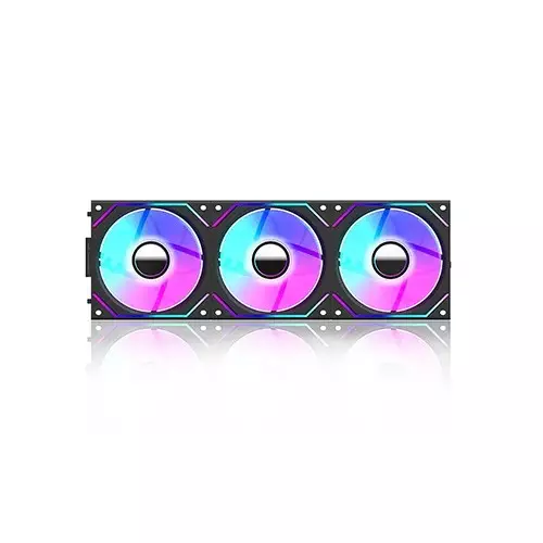 Jungle Leopard JM-V2 120mm Infinite Mirror Building block ARGB Casing Fan (Black)