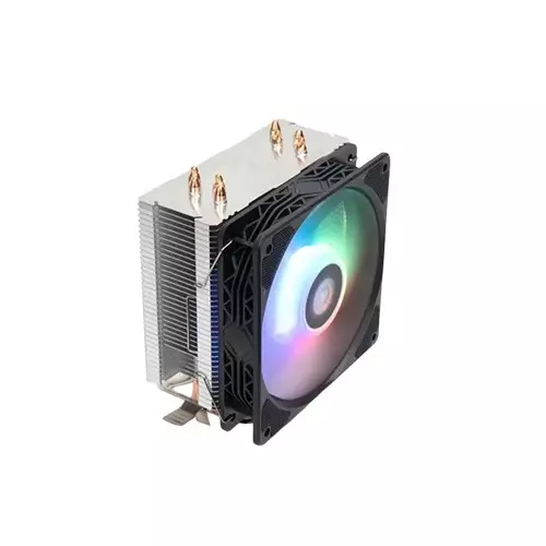 Jungle Leopard S40 RGB 4 Heat Pipe CPU Cooler (Black)-gallery-1