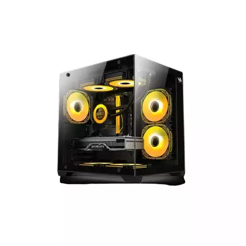 ARS LEGEND 171 V2 ARGB M-ATX Desktop Gaming Case (Black)