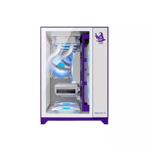ARS Legend 171 ARGB Micro ATX Desktop Gaming Case (White)-gallery-1
