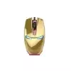 Newmen IronMan G306 Wired Optical LED Gaming Mouse (Gold & Black)-2