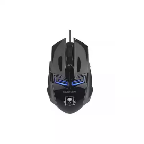 Newmen N6000 6 Buttons Gaming Usb Mouse (Black)