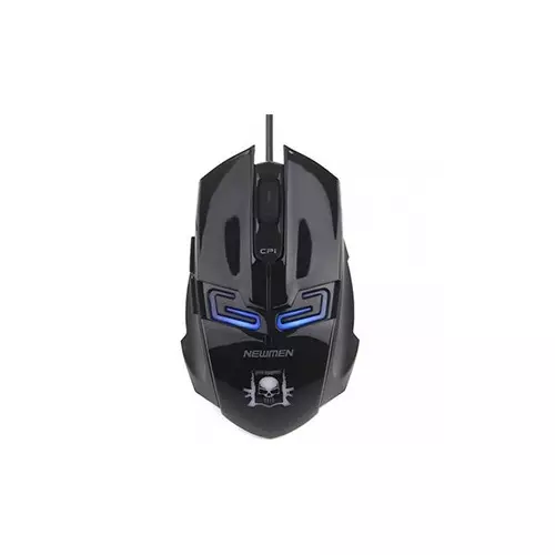 Newmen N6000 6 Buttons Gaming Usb Mouse (Black)