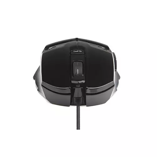 Newmen N6000 6 Buttons Gaming Usb Mouse (Black)-gallery-3