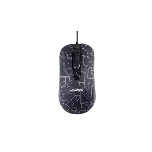 Newmen GX1-R WIRED Gaming Mouse (Black,White)-gallery-1