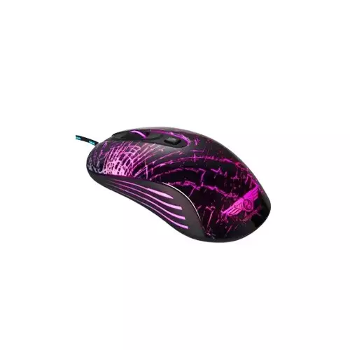 Newmen GX1-R WIRED Gaming Mouse (Black,White)-2