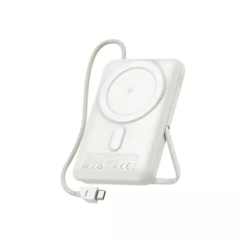 FONENG PX119 10000mAh 22.5W Magnetic Wireless Power Bank (Silver)