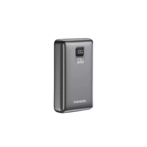 Foneng PX125 10000mAh 22.5W Fast Charging LCD Display Power Bank (Gray)