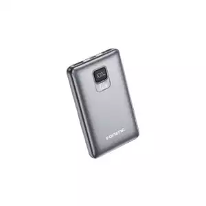 Foneng PX125 10000mAh 22.5W Fast Charging LCD Display Power Bank (Silver)