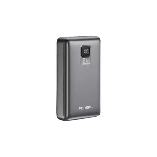 Foneng PX126 20000mAh 22.5W Fast Charging LCD Display Power Bank (Gray)