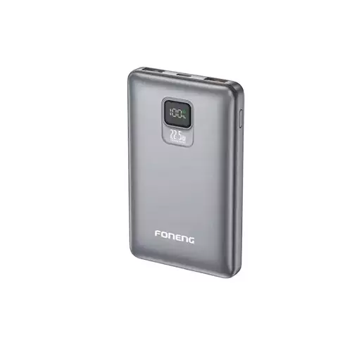 Foneng PX126 20000mAh 22.5W Fast Charging LCD Display Power Bank (Gray)-gallery-2