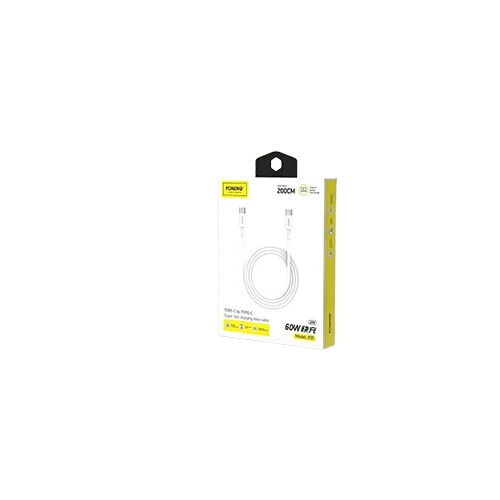 FONENG X55 Type-C to Type-C 60W 2M Fast Charging Cable - 3