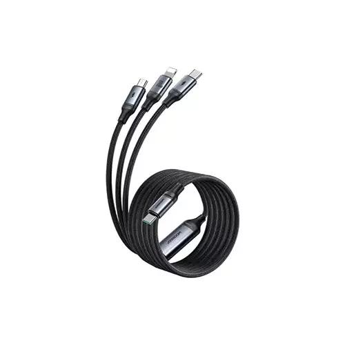 Joyroom S-A21 30W Type-C to 3-in-1 Fast Charging Cable-gallery-1