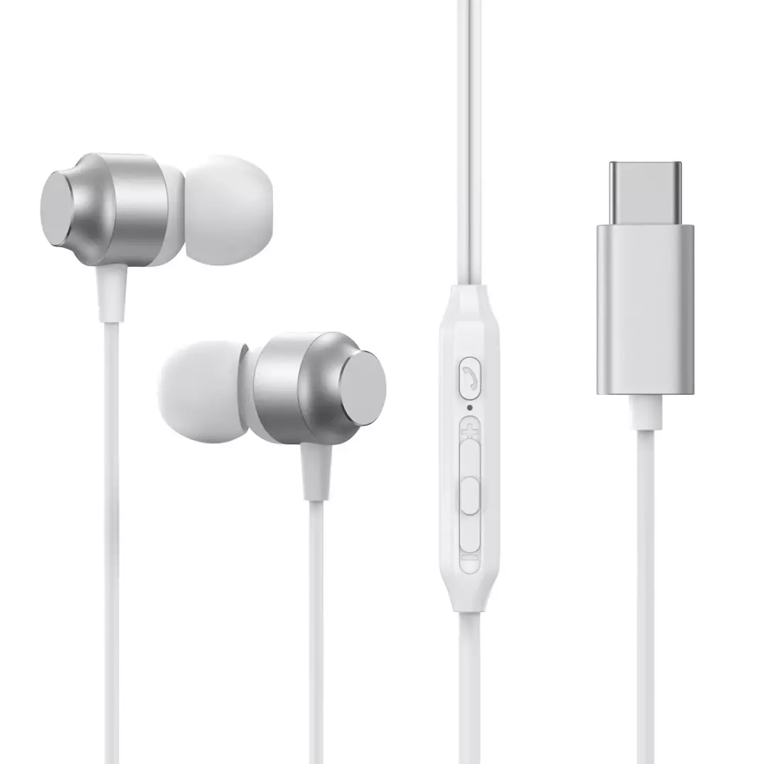 Joyroom JR-EC06 In-Ear Type-C Wired Earphone-Metal-1
