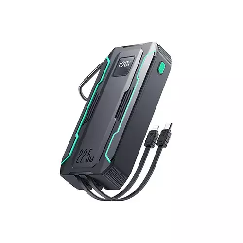 Joyroom JR-L017 10000mAh 22.5W SOS light Power Bank with Dual Cables