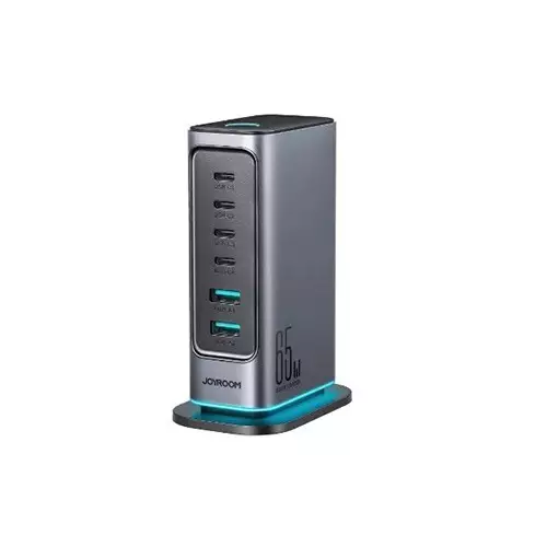 JOYROOM JR-TCM02 65W Gan Multi-port EU Plug Power Station