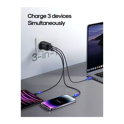 Joyroom JR-TCG01 GaN Ultra 65W Fast Charger with Type-C Cable-gallery-1