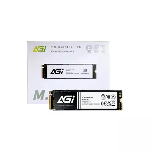 AGI AI298 512GB PCIe 3.0 NVMe M.2 SSD - 1