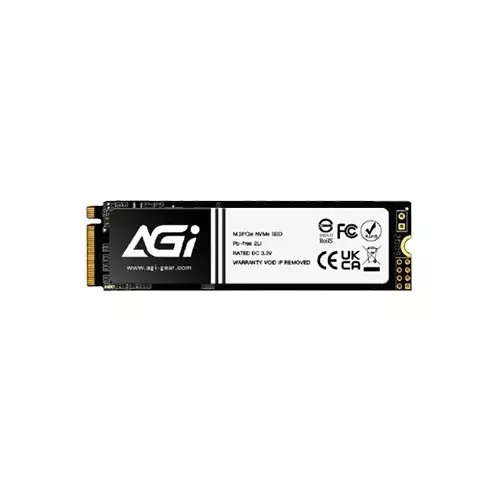 AGI AI298 512GB PCIe 3.0 NVMe M.2 SSD