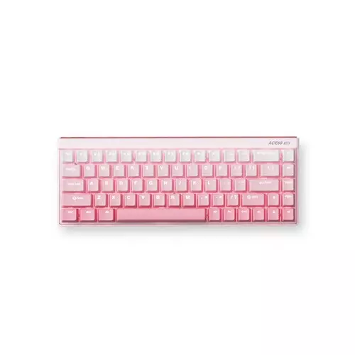 MCHOSE Ace 68 Air Wired RGB Kailh Magnetic God Switch Gaming Keyboard-Peach Gradient