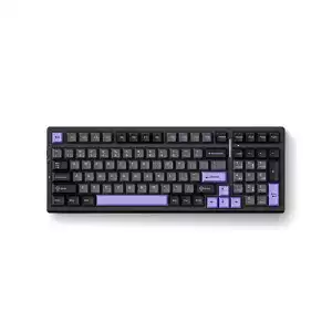 MCHOSE G98 Pro Tri Mode Custom Mechanical Gaming Keyboard-Black Purple