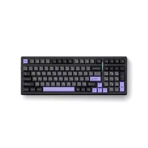 MCHOSE G98 Pro Tri Mode Custom Mechanical Gaming Keyboard-Black Purple