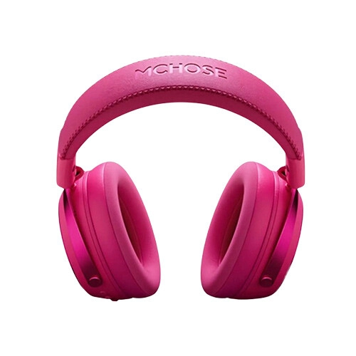 MCHOSE X9 Wireless Gaming Headset (Rose Red) - 1