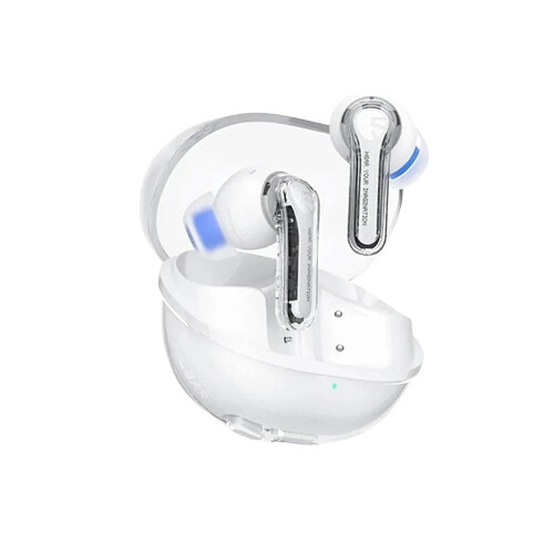 Soundpeats Clear Transparent White BT5.3 Wireless Earbuds