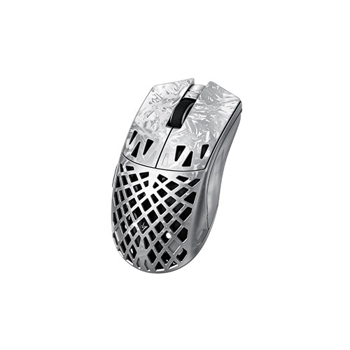 ATK Blazing Sky GHOST ULTIMATE 42000 DPI Tri-mode Wireless Gaming Mouse (Silver)-1