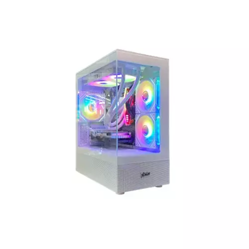 Virtu H50W Gold Gaming Case (White)-gallery-1