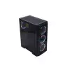 Virtu MI2W Glass ATX Tower Gaming Case (Black)-2