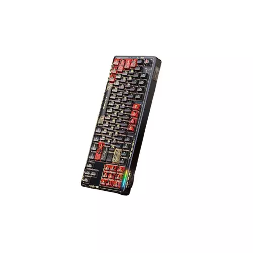 LINGBAO K87 Pro Tri-mode Gasket Structrue Hot Swap RGB Mechanical Keyboard-gallery-1