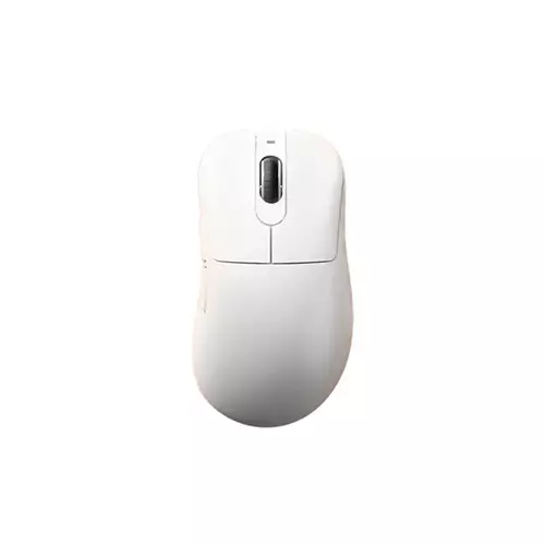 Lingbao M5 Pro Max 8KHz Ultra-Fast Tri-Mode Wireless Gaming Mouse - White