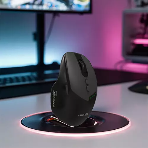 Jedel WD155 7D Dual-Mode Wireless Charging Mouse - 0