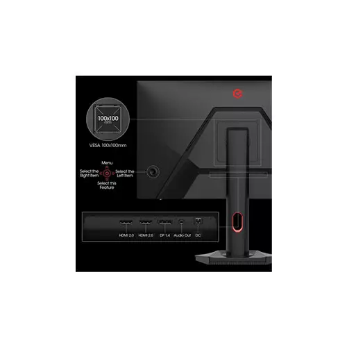 Koorui S2721PM 27 Inch QHD mini LED Monitor Black-gallery-2