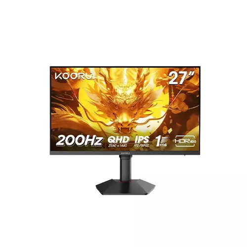 KOORUI G2722P 27-Inch 200Hz QHD IPS Gaming Monitor